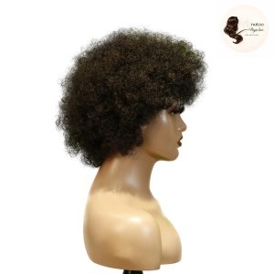 maady hair luxury machine made black wig remy hair 2301