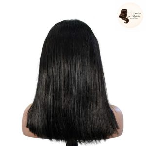 maady hair luxury natural black asian raw hair 5x5 hd lace closure straight bob human hair wig
