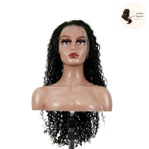 maady hair luxury natural black asian raw hair 13x6 hd lace front wig deep wave human hair wig