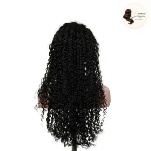 maady hair luxury natural black asian raw hair 13x6 hd lace front wig deep wave human hair wig