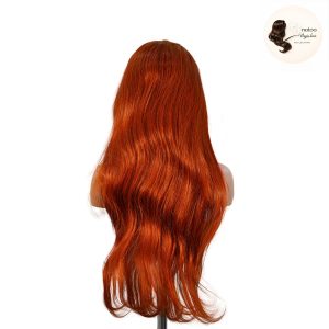 maady hair luxury 13x4 straight lace front wig 350 orange 26 inch remy hair