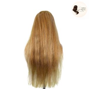 maady hair luxury 13x4 straight lace front wig 8&27 honey blonde highlight 26 inch remy hair