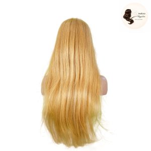 maady hair luxury 13x4 straight lace front wig 27 honey blonde remy hair