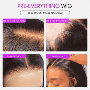 maady hair luxury 360 straight lace front wig remy hair